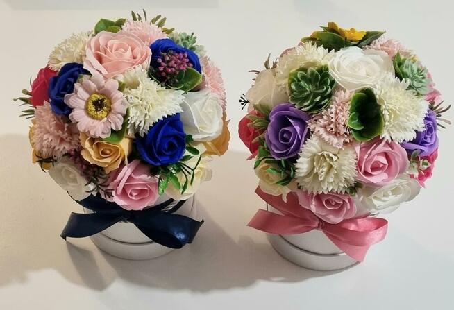 Kwiaty Mydlane na prezent