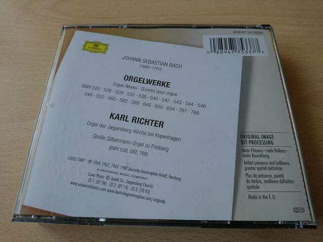 J. S. Bach — Karl Richter. Orgelwerke | Organ Works