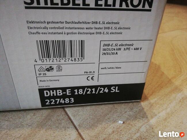 Przepływowy ogrzewacz wody