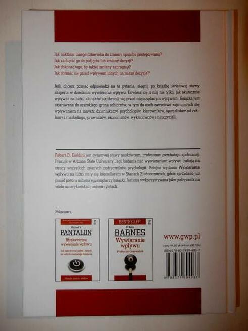 Cialdini. Wywieranie wpływu na ludzi