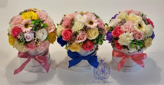 Kwiaty Mydlane na prezent