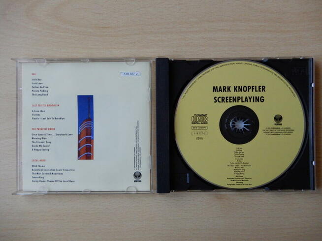 Mark Knopfler. Screenplaying