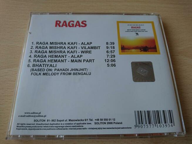 Ragas. Bidyut Khan Band & Lucyan
