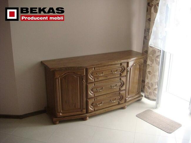 Stylowa Dębowa Komoda 180 ` Bekas Producent Mebli