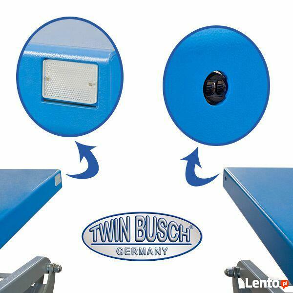 PODNOŚNIK najazdowy nożycowy niemieckiej firmy TWIN BUSCH