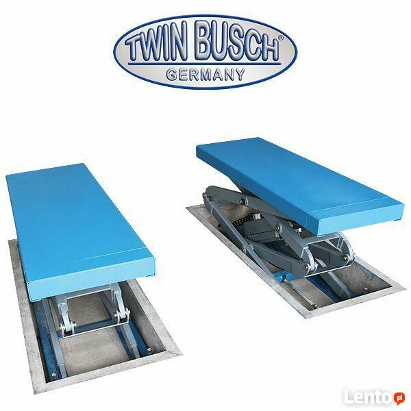 PODNOŚNIK najazdowy nożycowy niemieckiej firmy TWIN BUSCH
