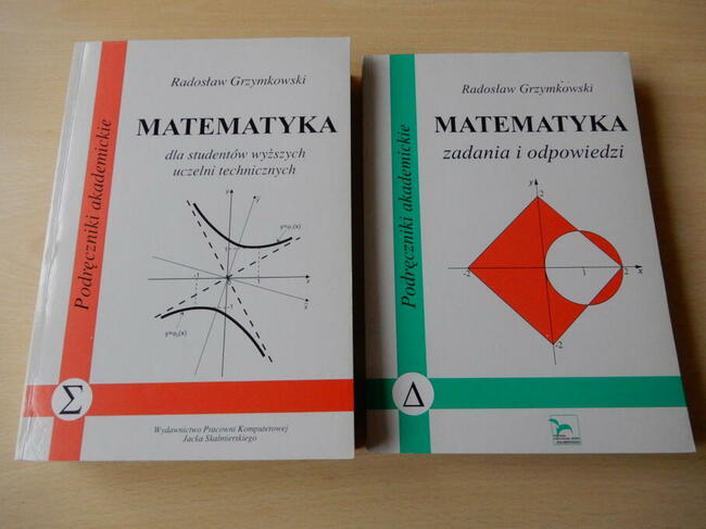 Radosław Grzymkowski. Matematyka