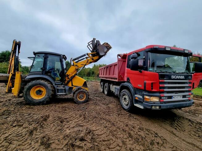 Roboty ziemne oraz transport materiałów sypkich
