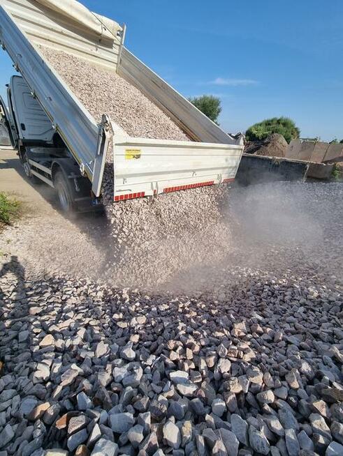 Roboty ziemne oraz transport materiałów sypkich