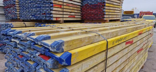 Szalunki Dźwigar Blaty DOKA Stemple Sklejka Słupki BHP Słupy