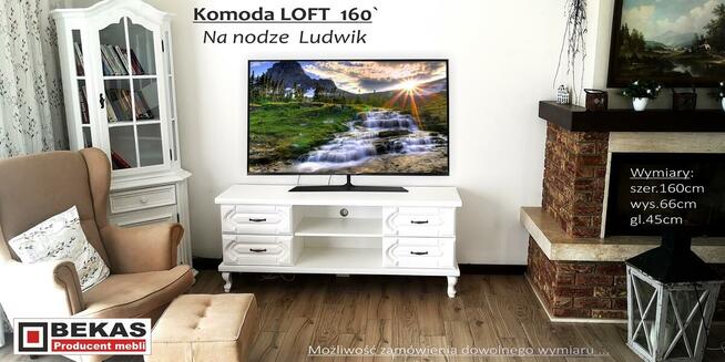 Witryna Ludwik Biały Dąb Bekas Biała Italia Producent Mebli