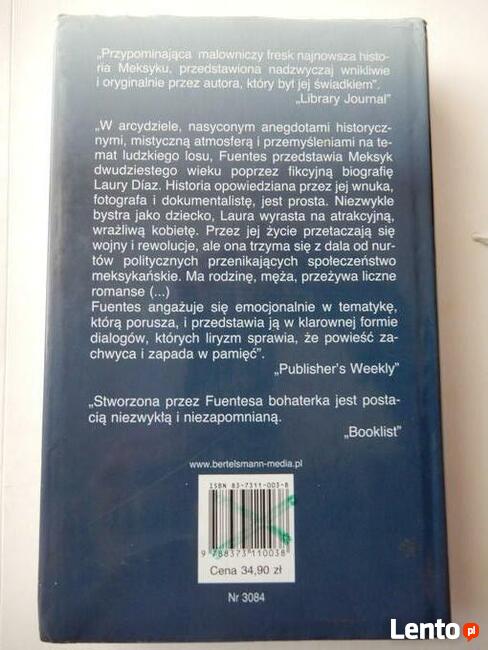 Carlos Fuentes. Lata z Laurą Díaz