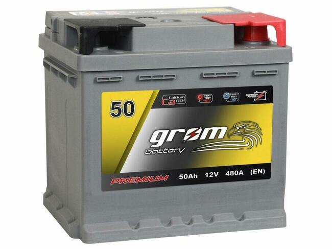 Akumulator GROM Premium 50Ah 480A
