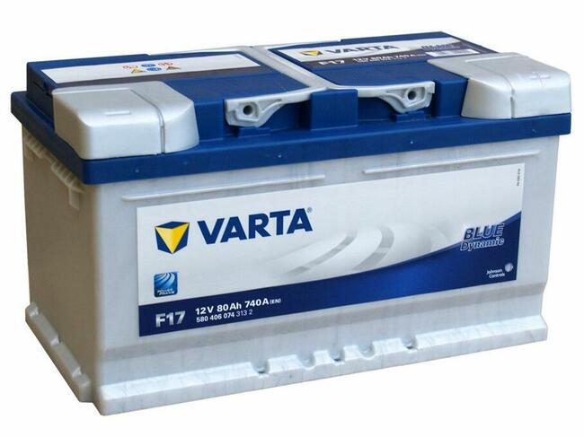 Akumulator VARTA Blue Dynamic F17 80Ah 740A
