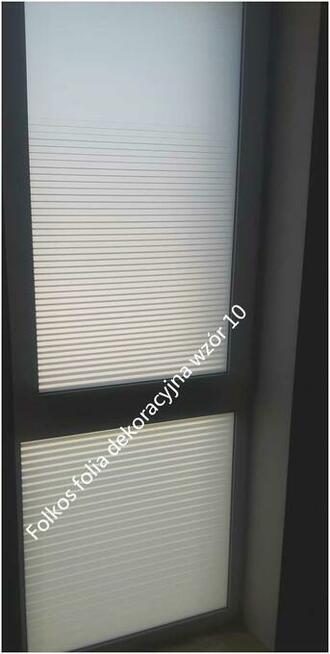 Folie matowe mleczne, mrożone, szron-Oklejamy folią okna Wwa