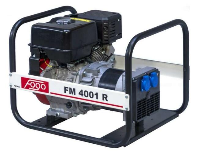 Agregat prądotwórczy Fogo z silnikiem Hondy Wynajem