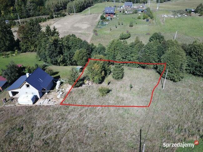 Działka w Ludwikowicach Kłodzkich blisko Sokolca 1636m2