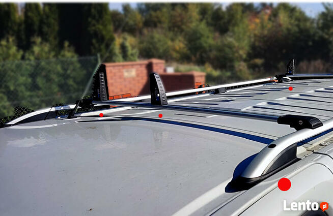 TRAFIC VIVARO 2002-2014 Orurowanie Relingi Bagaznik