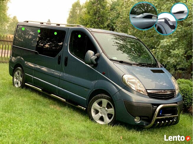 TRAFIC VIVARO 2002-2014 Orurowanie Relingi Bagaznik