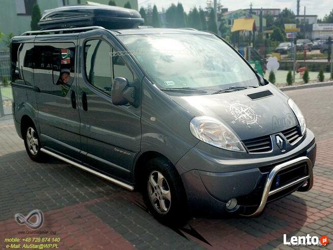 TRAFIC VIVARO 2002-2014 Orurowanie Relingi Bagaznik