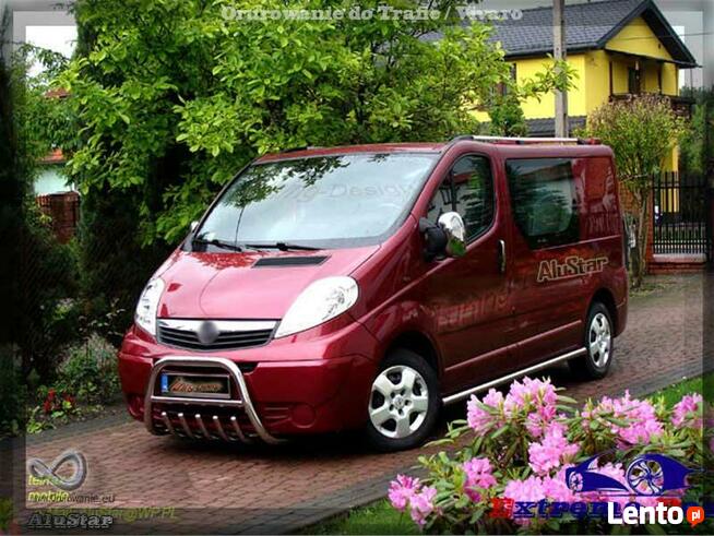 TRAFIC VIVARO 2002-2014 Orurowanie Relingi Bagaznik