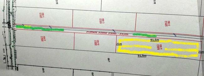 Pniówek Działka budowlana możliwość podziału