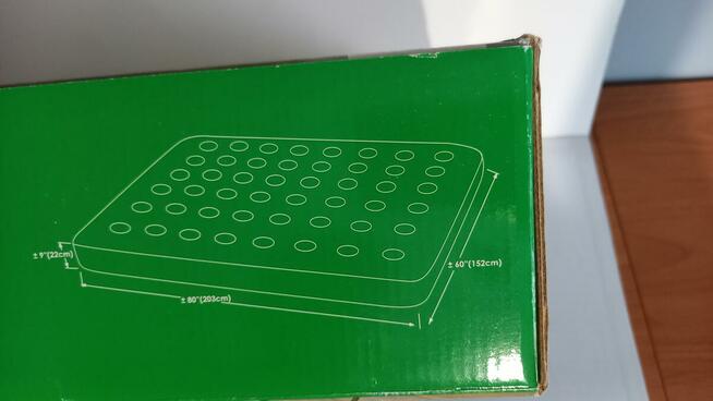 Materac dwuosobowy 203x152x22