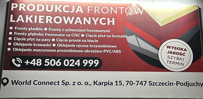 Usługi Lakiernicze+Cięcie+Oklejanie maszynowe