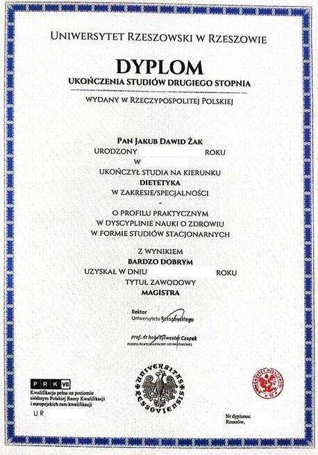 Dyplomowany dietetyk online / Darmowa konsultacja / Diety