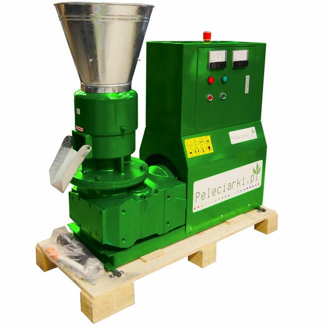 Peleciarka 11kW 3-rolkowa + Matryca Nierdzewna 35mm