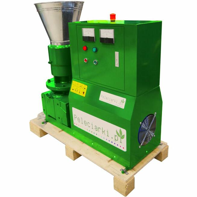 Peleciarka 11kW 3-rolkowa + Matryca Nierdzewna 35mm