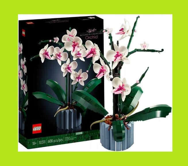 LEGO CREATOR ORCHIDEA STORCZYK KWIATY 10311