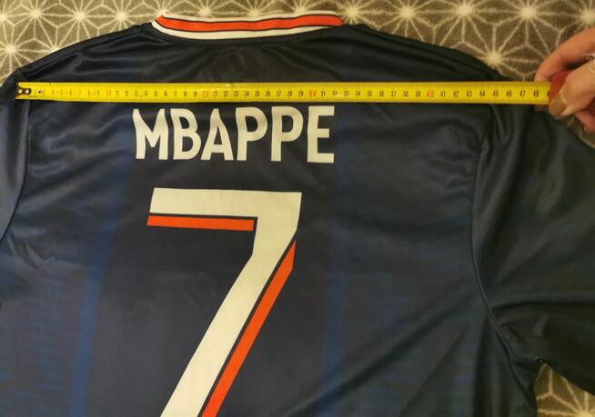 Koszulka T-shirt Mbappe PSG i Orygin. Szalik XL Jak Nowa
