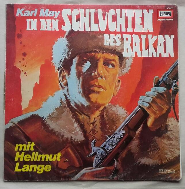 Trzy plyty z tematyką Karl May - zestaw do dekoracji