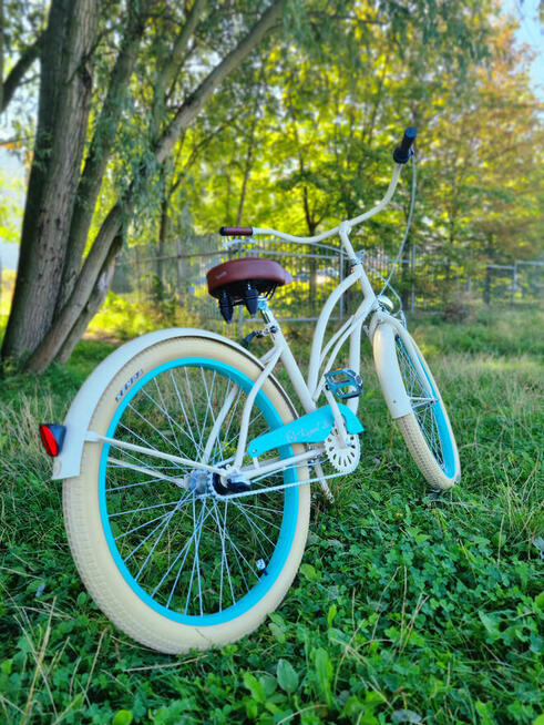 Rower beach CRUISER miejski 26 / 28 LAGUNA damski RoyalBi
