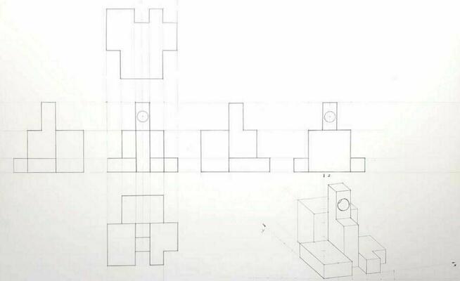 Wykonam ręcznie rysunki techniczne (2D, 3D).