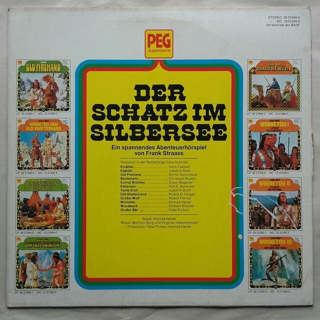 Trzy plyty z tematyką Karl May - zestaw do dekoracji