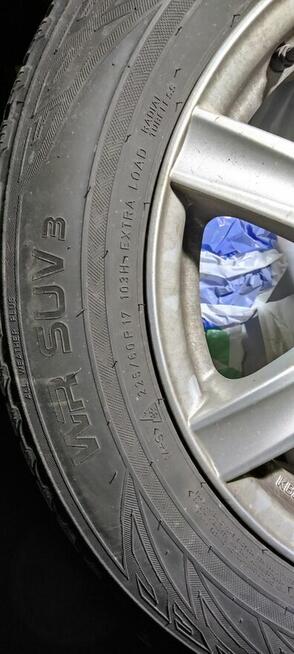 felgi z oponami zimowymi koleos 225/60 r17