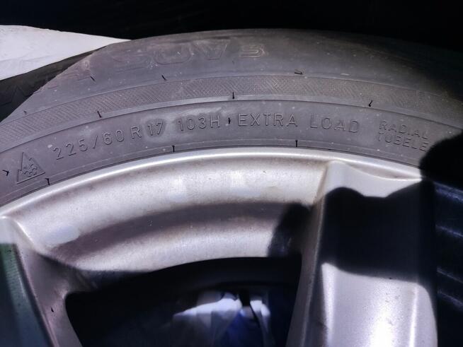 felgi z oponami zimowymi koleos 225/60 r17