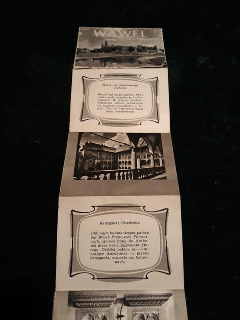 foldery wawel itp. stare 1957 inne