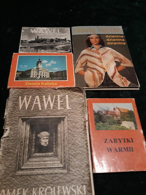 foldery wawel itp. stare 1957 inne