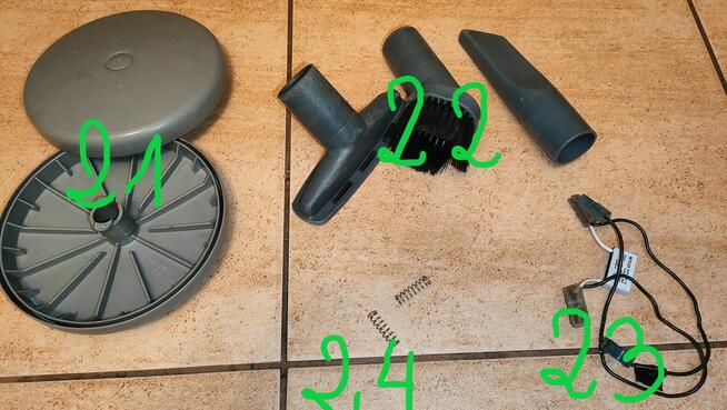 Zelmer Meteor 2 typ;400.5.E00E H / 400.0.E01E F -CZĘŚCI