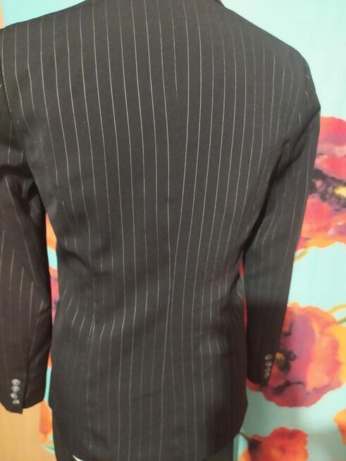 Garnitur Damski J.Smith czarny w prązki rozm.38 -180 zł