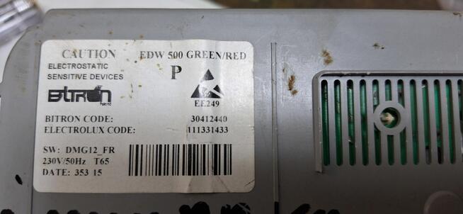 Programatory do zmywarki Electrolux EDW500