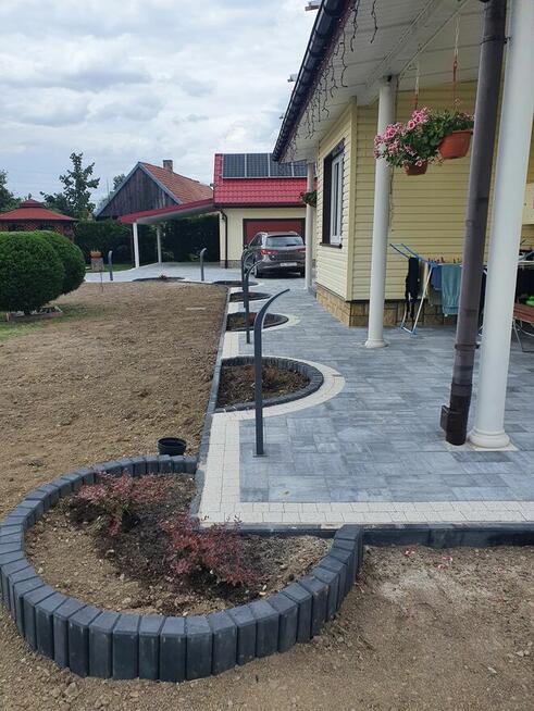 Kostka obrzeża palisady trapezowe betonowe CAŁA POLSKA !