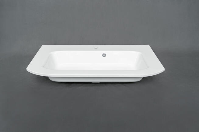 Prostokątna meblowa, zaokrąglone rogi, wpuszczana, 91 x 59