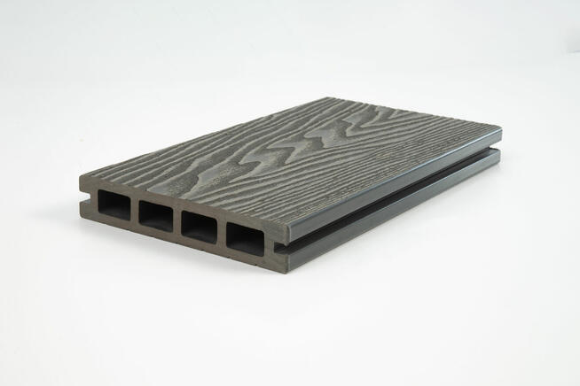 Deska kompozytowa WZÓR DREWNA 3D 25mm OLSZTYN - próbki grati