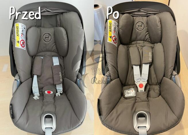 Pranie wózków dziecięcych, pranie fotelików samochodowych