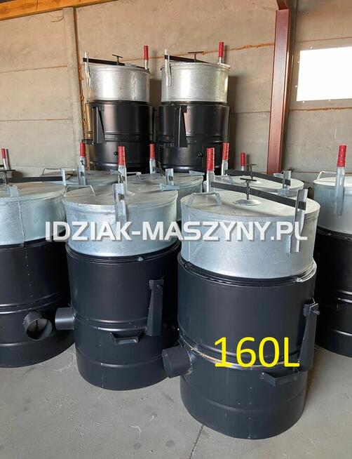 Parnik węglowy parownik ocynkowany Pojemność: 60L / 100L /16