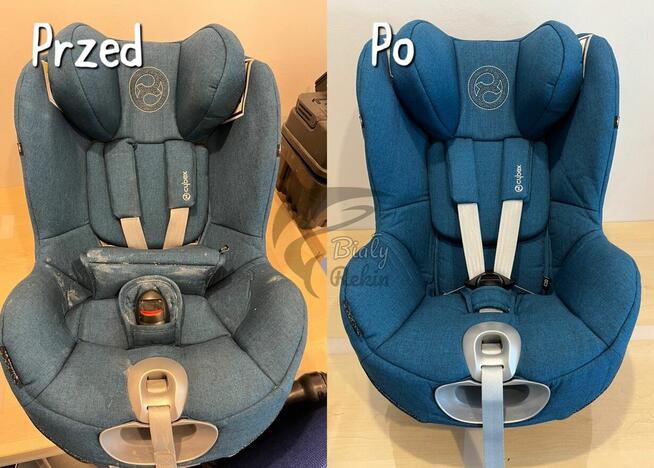 Pranie wózków dziecięcych, pranie fotelików samochodowych
